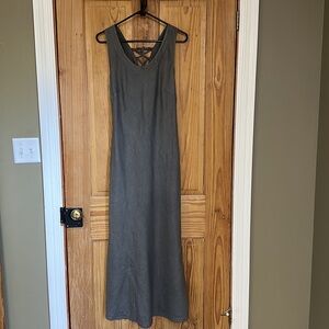 Lavinia Temple | Dresses | Lavinia Temple 0 Linen Sleeveless Maxi Dress  Medium | Poshmark